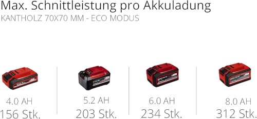 Einhell Akku-Kettensäge FORTEXXA 18/30 Power X-Change (Li-Ion, 18V, bürstenloser Motor, 30 cm Schwert, max. 4.300 min-1, ohne Akku & Ladegerät)