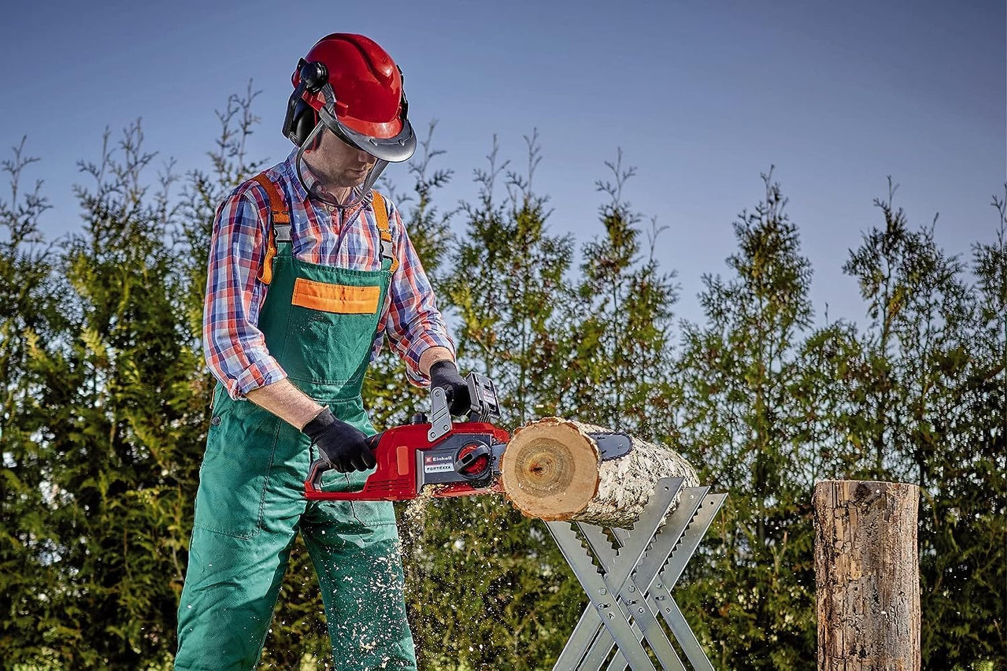 Einhell Akku-Kettensäge FORTEXXA 18/30 Power X-Change (Li-Ion, 18V, bürstenloser Motor, 30 cm Schwert, max. 4.300 min-1, ohne Akku & Ladegerät)