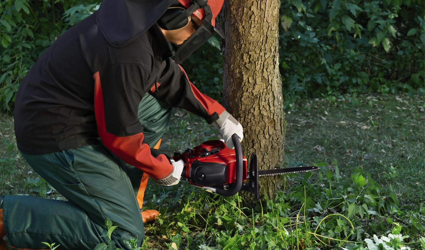 Einhell Benzin Kettensäge GC-PC 2040 I (2 kW, 40 cm Schwertlänge, 21 m/s Schnittgeschwindigkeit, automatische Kettenschmierung, inkl. Schwertschutz)